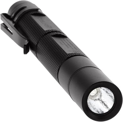 Nightstick MTU-106 Mini-TAC UV Flashlight with 2 AAA, Black,Small