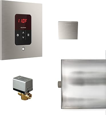 Mr. Steam BasicButler Square Package Brushed Nickel
