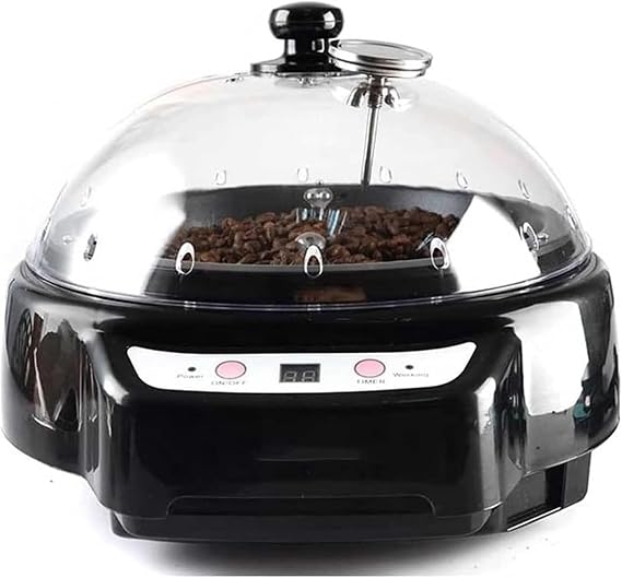 Electric Coffee Roaster Machine, Household Roasting Machine, Coffee Roasting Machine, 300g Large Capacity, with Timing Function, for Roasting Coffee, Popcorn, Peanuts, Chestnuts