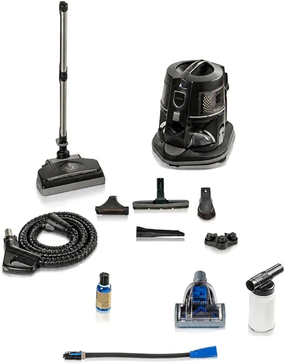Rainbow E2 Black Type 12 2 Speed Vacuum Canister System (Renewed)