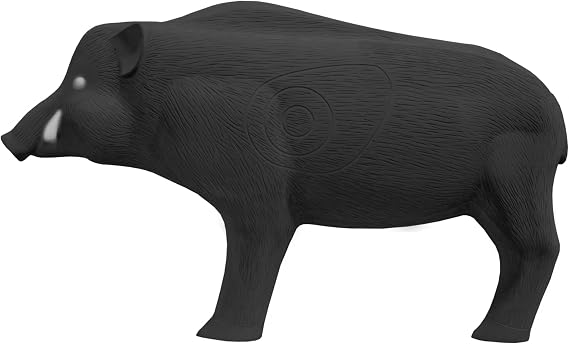 Shooter Field Logic 3D Archery Hog Target, Black, One Size