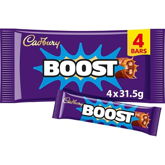 Cadbury Boost Bars 4pk 126g (Pack of 1)