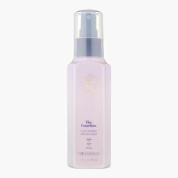 TPH by Taraji - The Guardian - A Curl Regresher & Ultimate Defense Against Frizz Infused with Vegetable proteins + Polymers, Sunflower extract & Grapeseed oils - 4 Fl Oz, Pack of 1