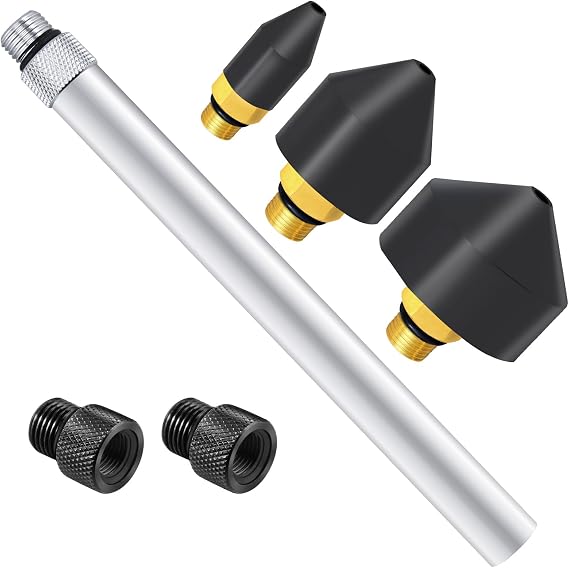UHARBOUR Air Hose Nozzle 1/8" Set for Air Blow Gun 6 Pack