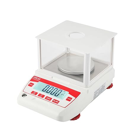 Analytical Balance 100g x 0.001g GN ct Unit Laboratory Scientific Electronic Balance Scale LCD Display with RS232 for Laboratory Schools Chemical LCD Display Windshield