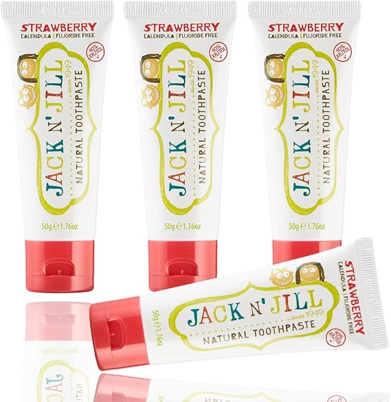 Jack N'Jill N Çilek diş macunu doğal Bio-Aroma 50 g – 4