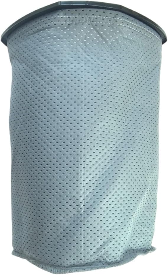 10 Quart Cloth Filter Bags for ProTeam Backpack Vacuums, Washable Reusable for Super Pro10 and GoFit 10, Triangular 10" x 14", Captures 99.9% of Particles(1 PACK)