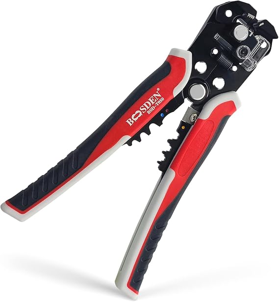 BOOSDEN Automatic Wire Stripper Tool Self-Adjusting 3-in-1