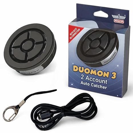 megacom DuoMon3 Lite 1P/2P Poket Go Auto Catcher, One-Touch Reconnect