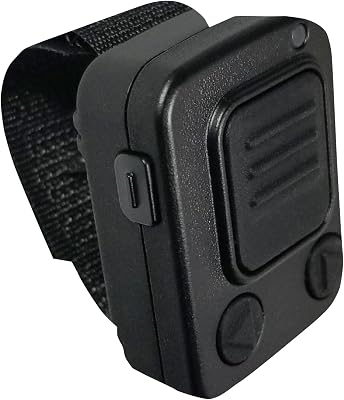 PRYMEBLU Bluetooth Wireless PTT Button. It Works Best on Apple iOS Devices Running The ZELLO & Will Work Partially on Android Devices and Other PoC Push-to-Talk Applications BT-PTT-Z-Smart