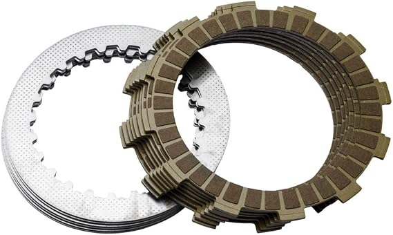 Tusk Competition Clutch Kit Includes Aramid Friction Plates and Steel Drive Plates Compatible with Yamaha YZ450F 2007-2022