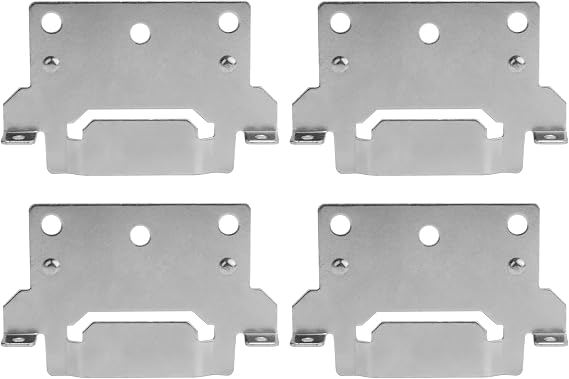 116791 Mounting Plates Bed Frame Brackets Replacement for IKEA,4 Pack | Bed Frame Part Compatible Hemnes Malm Brimnes