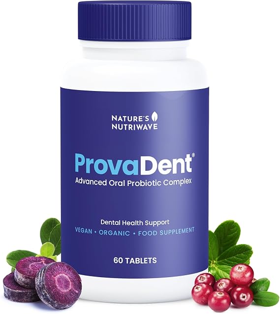 ProvaDent Botanical Oral Tablets, USA Made 60 Ct, 1 Month Supply