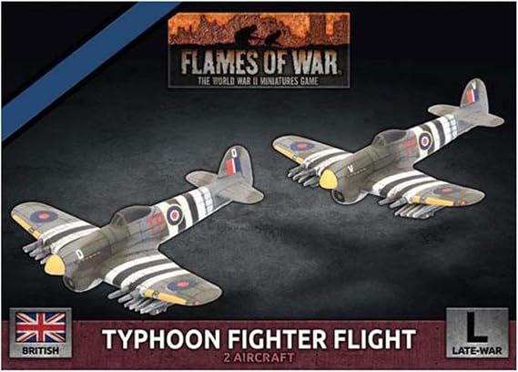 Flames of War Late War: British Typhoon Fighter Flight (BBX66)