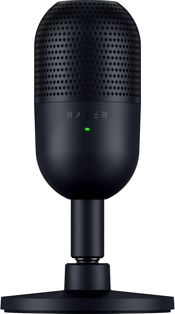 Razer Seiren V3 Mini USB Microphone, Supercardioid Condenser Mic, Black