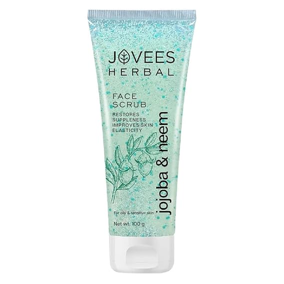 'Jovees Jojoba and Neem Face Scrub, 100ml