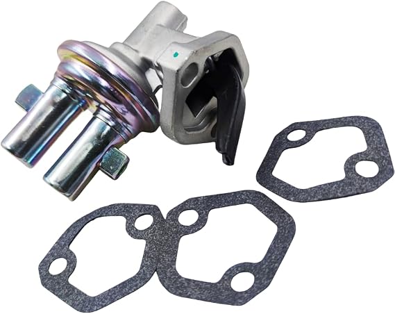 Mechanical Fuel Lift Pump with Gasket for John Deere Series | Fit for John Deere Construction & Industrial 510 515 540 544 548, Diesel Fuel Transfer Pump, OEM# RE42211 RE43274 BM1105