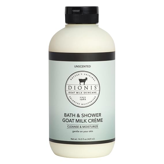Dionis Bath & Shower Goat Milk Creme Unscented 14.5oz (Pack of 1)
