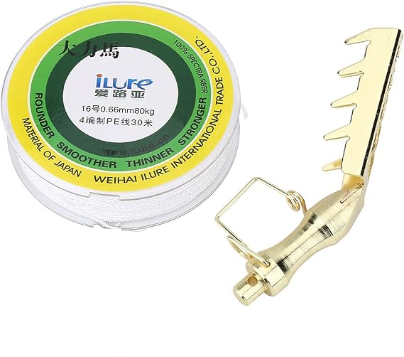 Bait Saver, Retriever Lure Retriever Pole Fishing Lure Savior Tackle Lure Retriever with 30m PE Line Plug Lure Retriever Golden Retriever Lure Saver Golden Retriever
