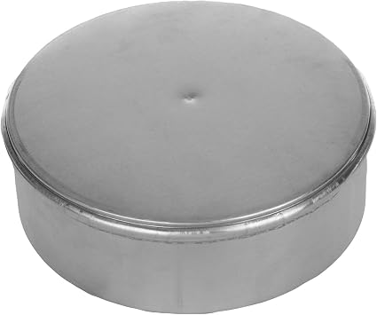Flue & Pipe Cap - Galvanized 4 inch