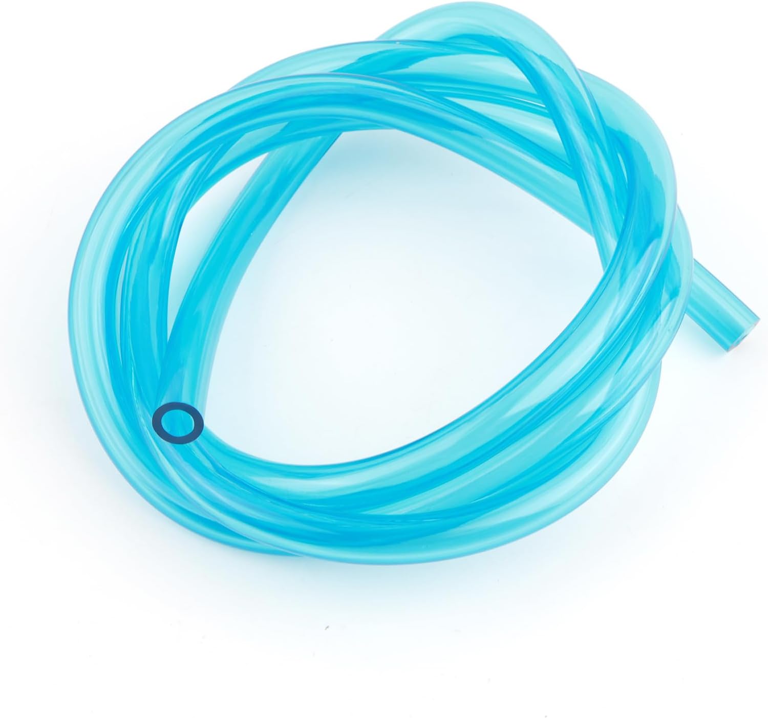 ID 5mm x OD 8mm Motorcycle Fuel Line Hose,Flexible Fuel Hose with Anti-aging PVC for Fuels Gas Transportation,Professional Gas Line Hoses for Motorcycle Petrol Diesel System Blue