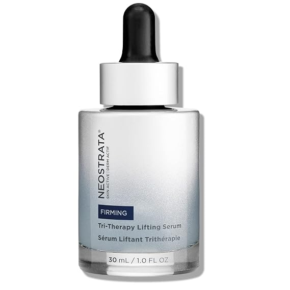 NEOSTRATA Tri-Therapy Lifting Serum 3D Volumizer with Hyaluronic Acid Oil-Free Fragrance-Free, 1 fl. oz. (Pack of 1)