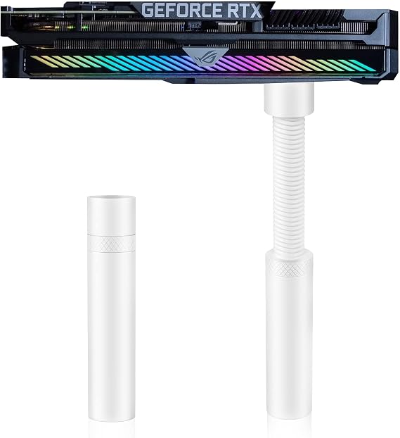 Graphics Card GPU Brace Support, Video Card Sag Holder Bracket Stand | Aluminum video card holder with magnetic base;anti sag holder for universal graphics card sag;height range 70-120mm