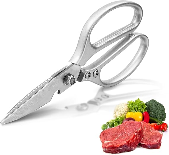 8.5Kitchen Shears for Food Chef Scissors Heavy Duty Culinary Scissors