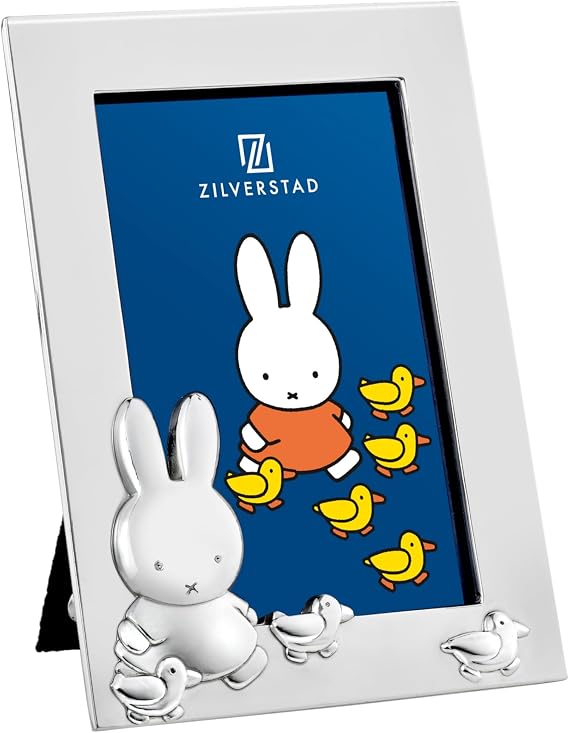 Zilverstad Photo Frame, Miffy with Little Ducks