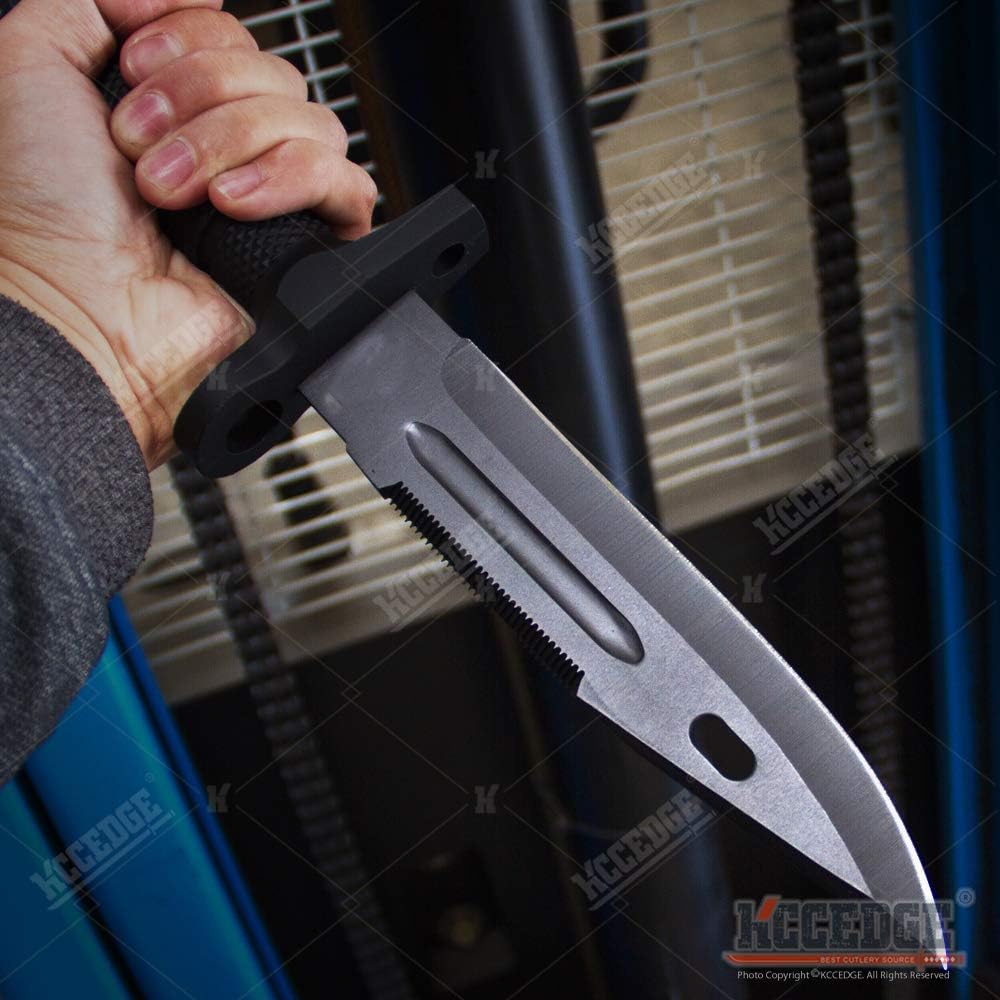 Tactical Rambo Hunting Camping 12.5 Inch Fixed Blade Knife Survival Tool 49739