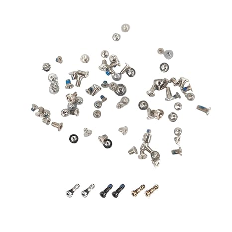 Complete Full Screw Set for iPhone SE 2022/2020/8 - Includes Pentalobe Color Options