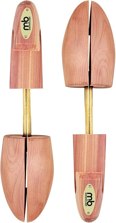Moneysworth and Best Men's Shoe Trees with Hook Heel