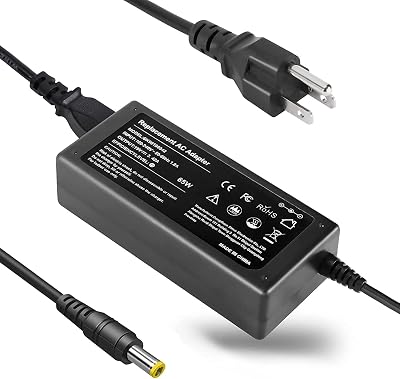 AC Adapter Power Cord for Acer Laptop Aspire 3 5 E5 F5 M5 V5, Acer Monitor S202HL S232HL R240HY H236HL G246HL G276HL G236HL S240HL S220HQL S271HL H226HQL G226HQL S241HL HN274H