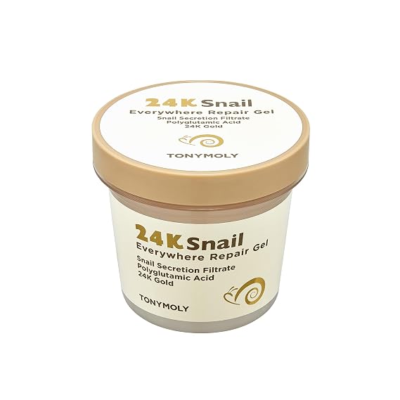 TONYMOLY 24K Snail Everywhere Repair Gel - Anti-Aging Hydrating Formula