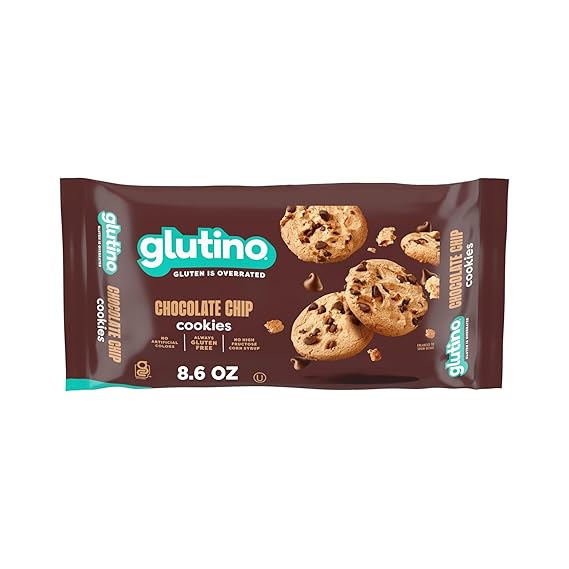 Glutino Gluten Free Cookies, Chocolate Chip, 8.6 oz
