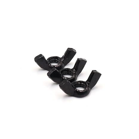 Wing Nuts, 1/4-20 Wing Nuts, Fasteners Parts Butterfly Nut, Hurrican Shutter Panel Hand Twist Tighten Ear Wingnuts, Pack of 30