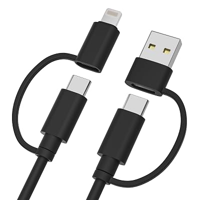 Elebase for Airpods Pro 3 Charger Cord,USBC Charging Cord 6.6FT,USB C Power Cable with USBA AdapteriOSTypeC for New Apple Airpods Pro 4 Generation,iPad 10 9,Mini 7,Air 5 6,Galaxy Note 10 Plus Ultra