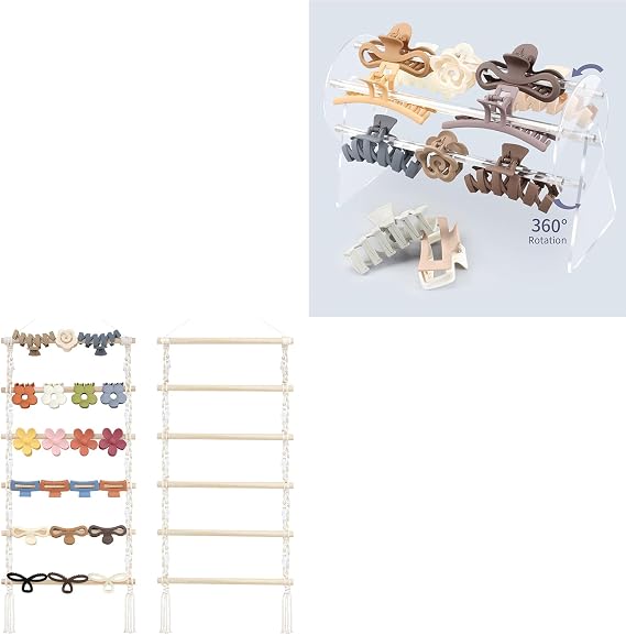 SNOWSTAR Claw Clip Organizer Holder
