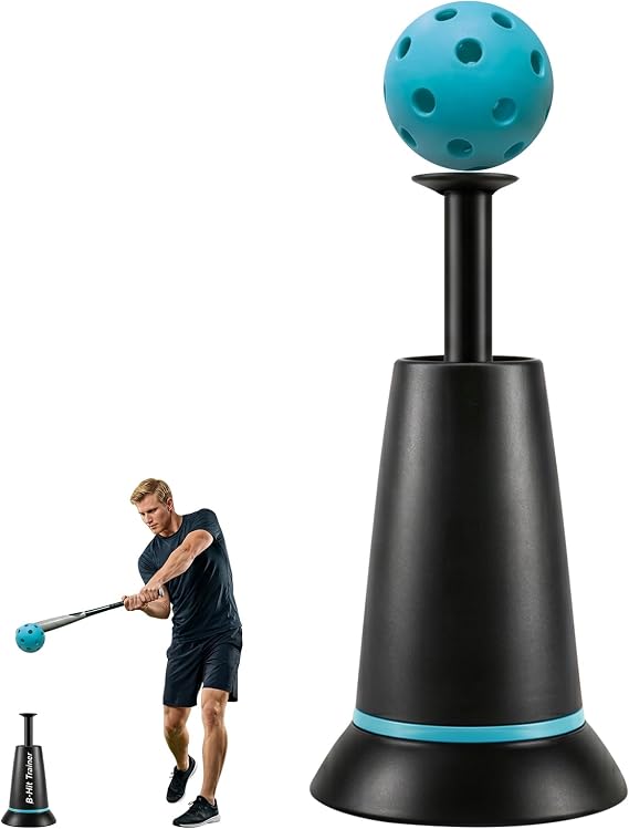 Baseball Training Tee, Portable Batting Trainer,Baseball Tees Hitting, Softball Practice Equipment Utility, Baseball Training for Hitting Without a Pitcher