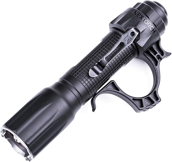 NEXTORCH TA30D Flashlight Rechargeable 2200 Lumen EDC with Ring
