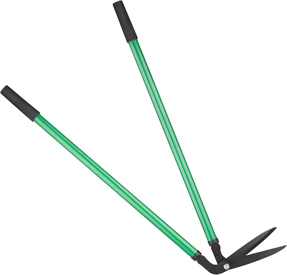 Hardys Garden Tools - Long Handled Garden Shears - Carbon Steel Blade with Soft Grip Handles, Lightweight at 1.3kg - Grass Lawn Edging Shears for Strain-Free Gardening - 93cm Long
