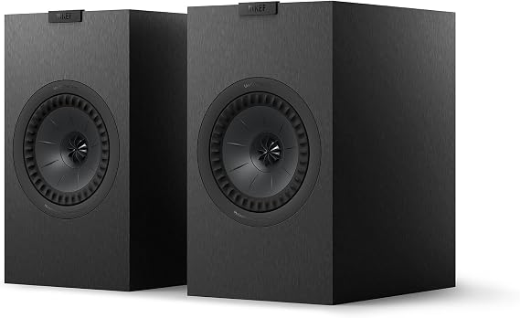 KEF Q3 Meta Bookshelf Speaker (Black, Pair)