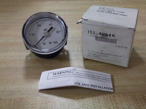 Grainger 4ua46 Gauge