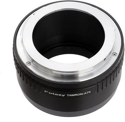 Fotasy Tamron Adaptall II Lens to E-Mount Adapter, Tamron Adaptall-2 Adapter to E Mount, Compatible with Sony a7 a7R a7s II III IV a9 a7c Alpha 1 a6600 a6500 a6400 a6300 a6100 a6000 a5100 ZV-E10