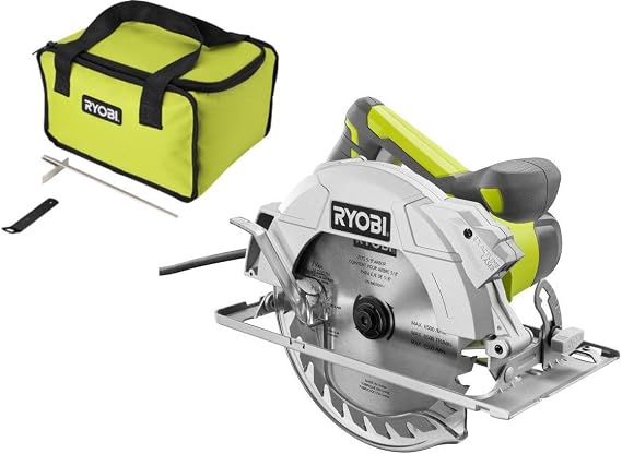 15 AMP Corded 7-1/4 in. Circular Saw with EXACTLINE Laser Alignment System, 24T Carbide