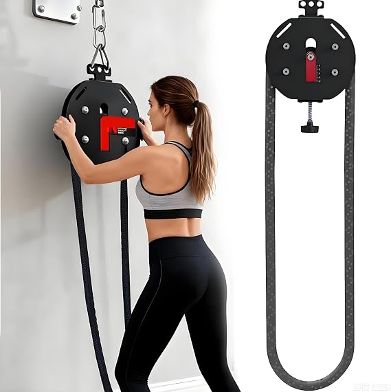 Endless Rope Trainer | Adjustable Resistance Trainer Machine | Suspension Endless Rope Pulley System| Closed-Loop Nylon Rope | Home Gym Infinity Rope for Interval Resistance Training