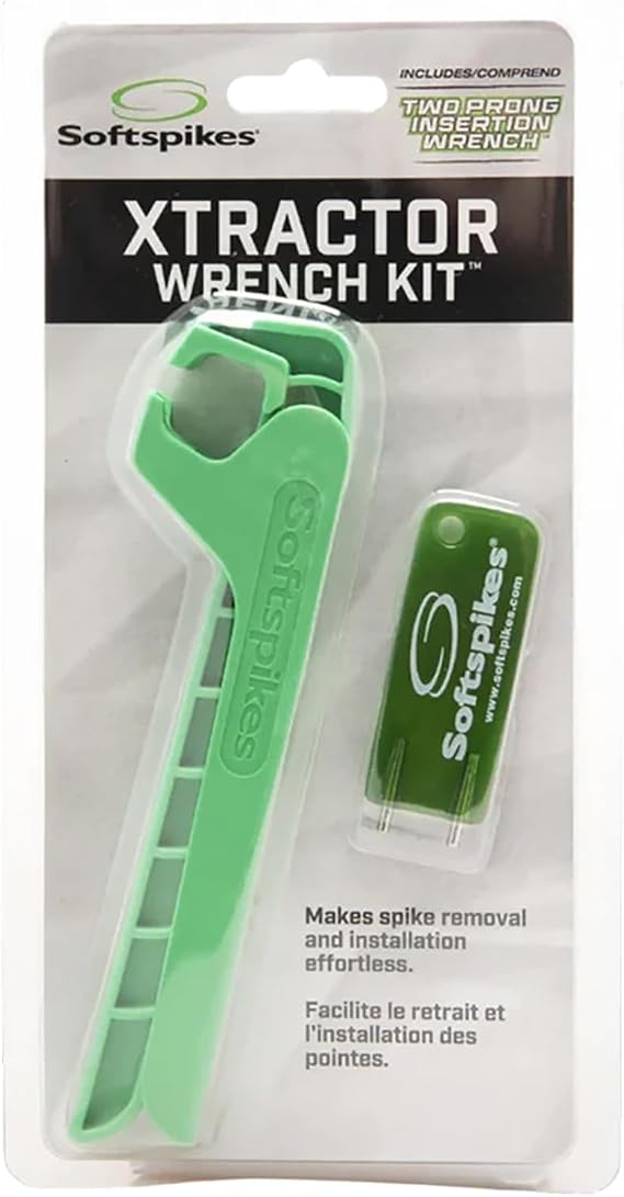 Softspikes XTractor Wrench Kit for Golf Shoes Rivets and Spikes Replacement