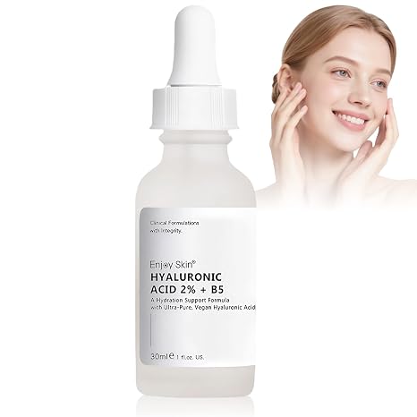 Hyaluronic Acid 2% + B5 Hyaluronic Acid Serum Face Serum Hyaluronic Acid Serum for Plump and Smooth Skin for All Skin Types 30 ml