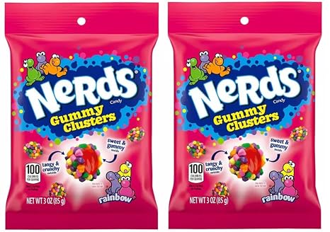 Gummy Clusters Rainbow 2 x 85g (170g) - American Candy Original USA Candy