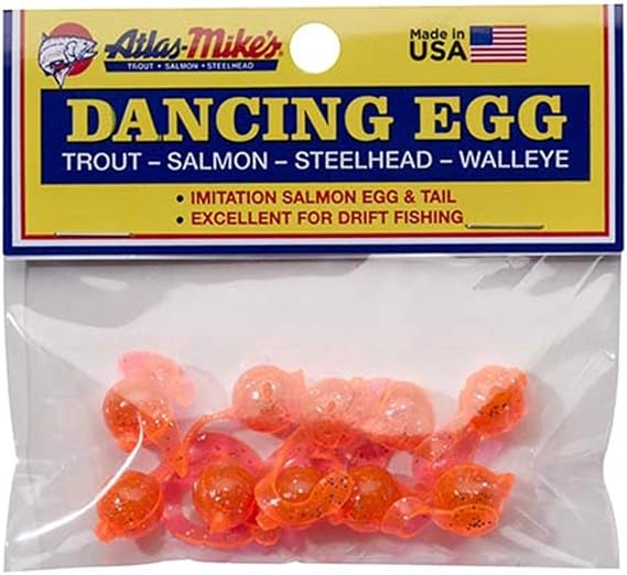 Atlas Fishing Bait Dancing Eggs (10 Per Bag)